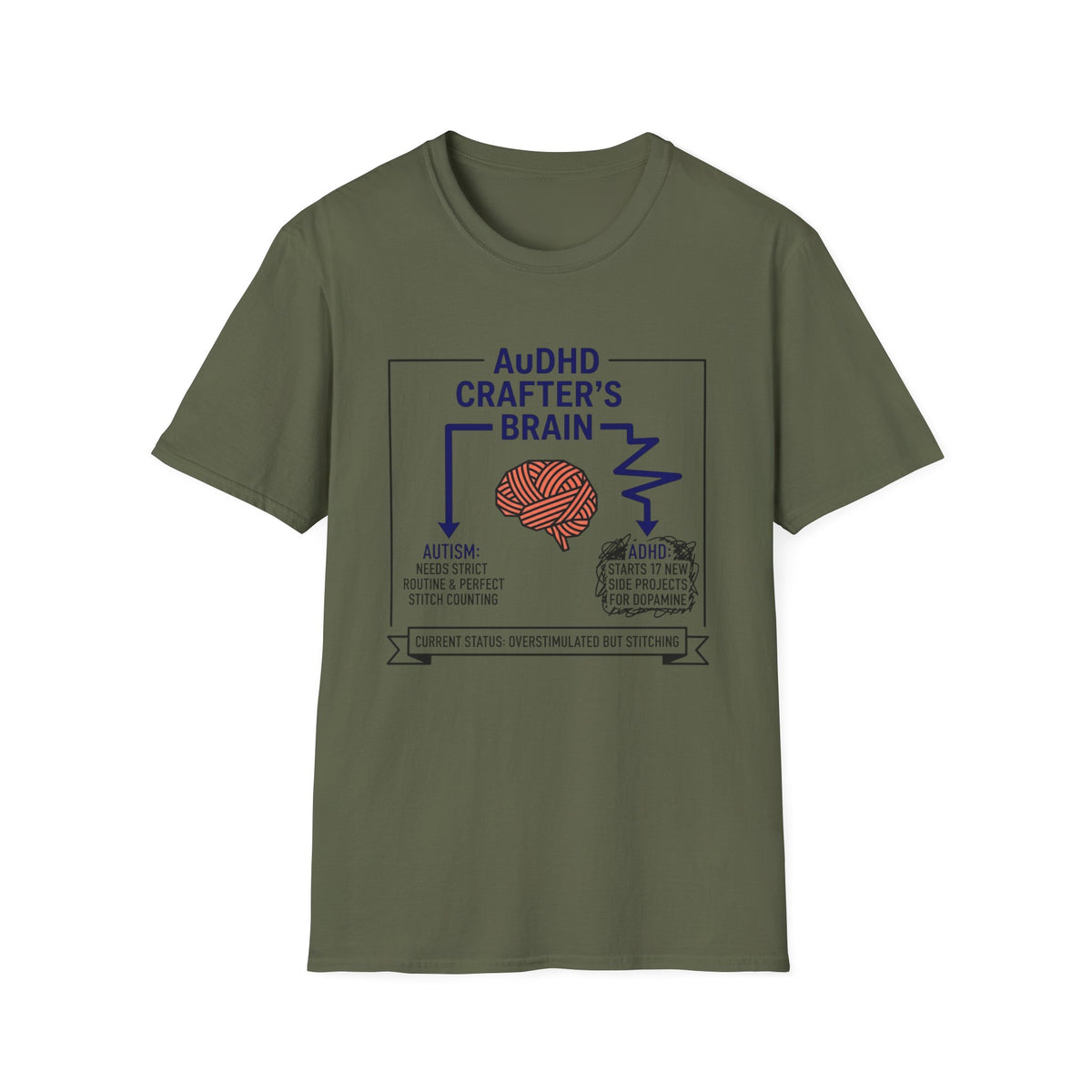 AuDHD crafter T-Shirt