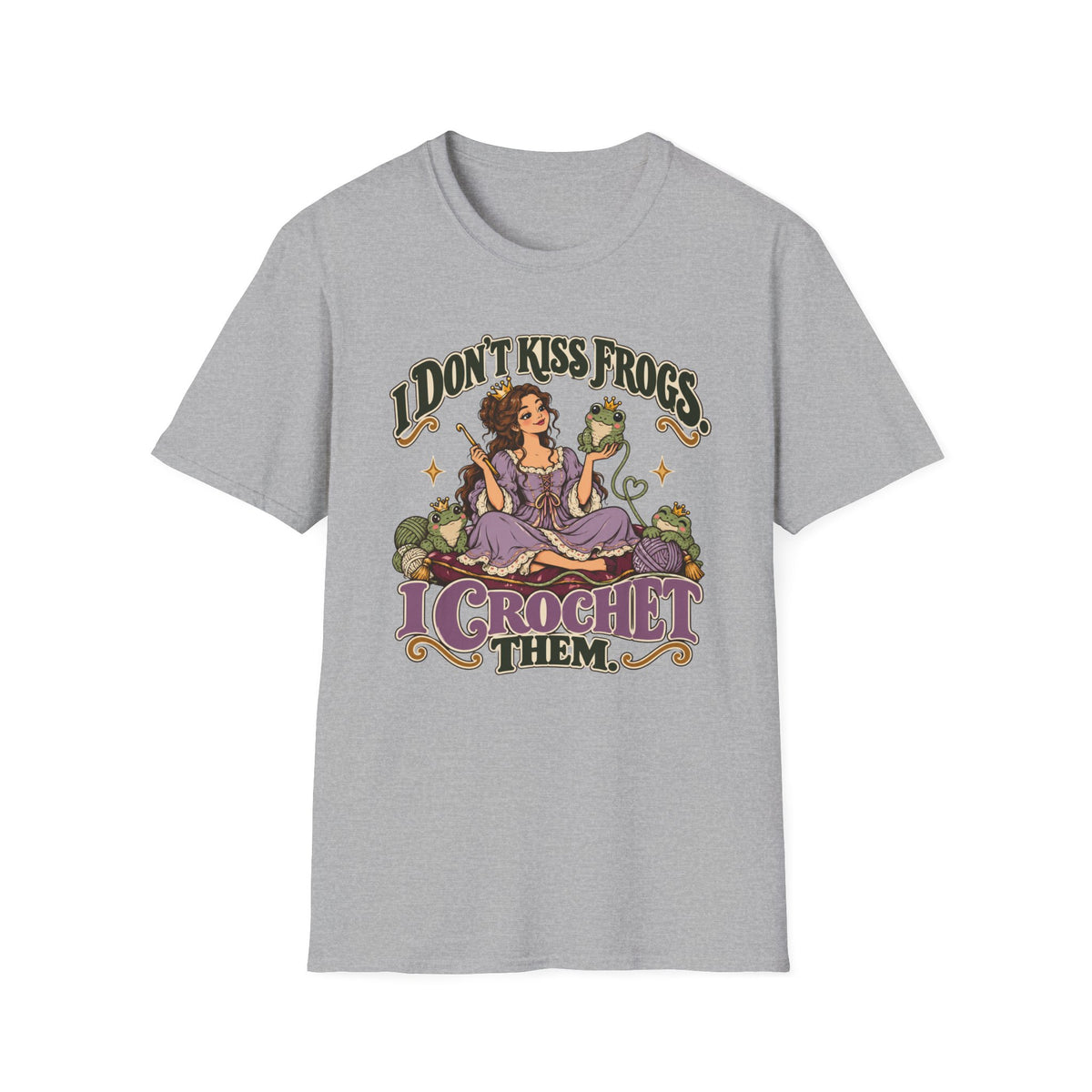 I don't kiss frongs T-Shirt